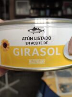 Atún listado en aceite de girasol