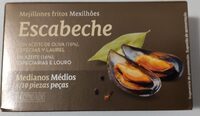 Mejillones fritos Escabeche con aceite de oliva