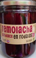 Remolacha agridulce en rodajas