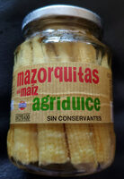 Mazorquitas de maíz agridulce