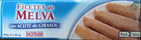 Filetes de melva en aceite de girasol