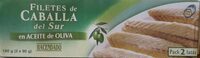 Filetes de caballa del sur en aceite de oliva