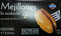 Mejillones en escabeche con aceite de oliva 27%