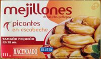 Mejillones picantes en escabeche