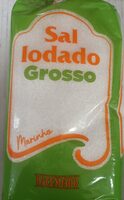 Sal Iodado Grosso Marinho