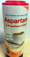 Edulcorante de aspartamo y acesulfamo potásico