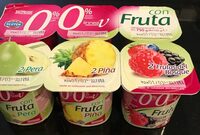 Yogur con fruta 0%