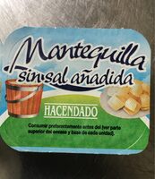 Mantequilla Sin Sal Añadida