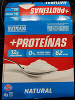 Especialidad láctea natural proteínas