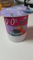 Yogur con frutas del bosque 0%