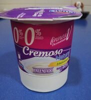 Yogur cremoso natural edulcorado