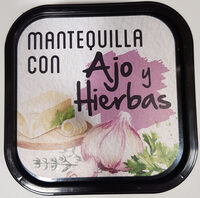Mantequilla con ajo y hierbas