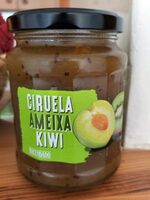 Mermelada de ciruela y kiwi