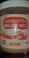 Crema de avellana y leche