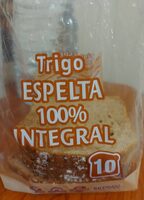 Pan de molde de espelta 100% integral