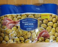 Aceitunas manzanilla rellenas de anchoa