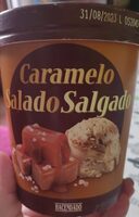 Helado de caramelo salado
