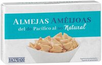 Almejas del Pacífico al natural