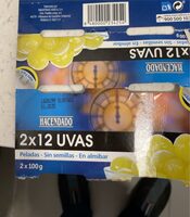 Uvas Peladas, Sin semillas, Almibar