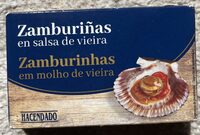 Zamburiñas en salsa de vieira