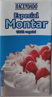 Nata especial vegetal montar