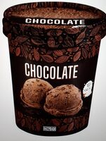 Helado vegetal de chocolate con trozos de chocolate