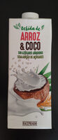 Bebida de arroz y coco