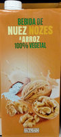 Bebida de nuez y arroz