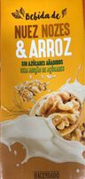 Bebida de nuez y arroz