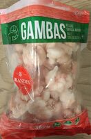 Gambas Peladas Grandes
