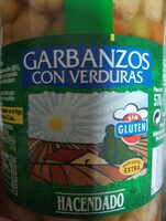 Garbanzos con verduras