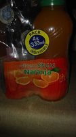 Refresco naranja sin gas