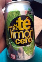 Te sabor limón cero