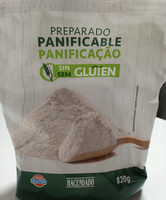 Preparado panificable sin gluten