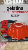 Gelatina sabor frambuesa