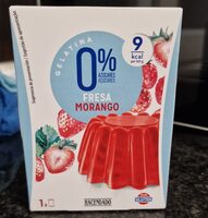 Gelatina fresa 0% azúcares
