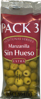 Aceitunas verdes deshuesadas