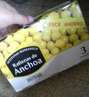 Aceitunas Verdes Rellenas De Anchoa