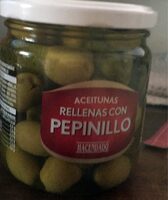 Aceitunas rellena con pepinillo