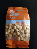 Avellana tostada 0% sal añadida