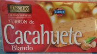Turrón de cacahuete blando