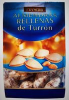 Almendras rellenas de turrón
