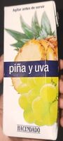 Zumo piña y uva