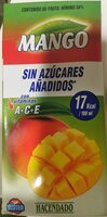Zumo de frutas de Mango