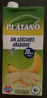 Zumo de plátano sin azucares