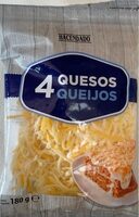 Queso rallado 4 quesos