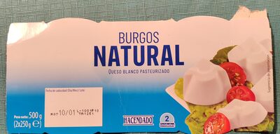 Queso Fresco Burgos Natural