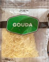 Queso gouda rallado