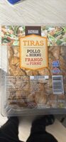 Tiras de pechuga de pollo al horno