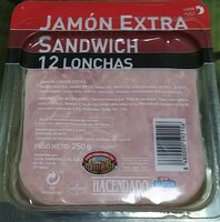 Jamón extra sandwich